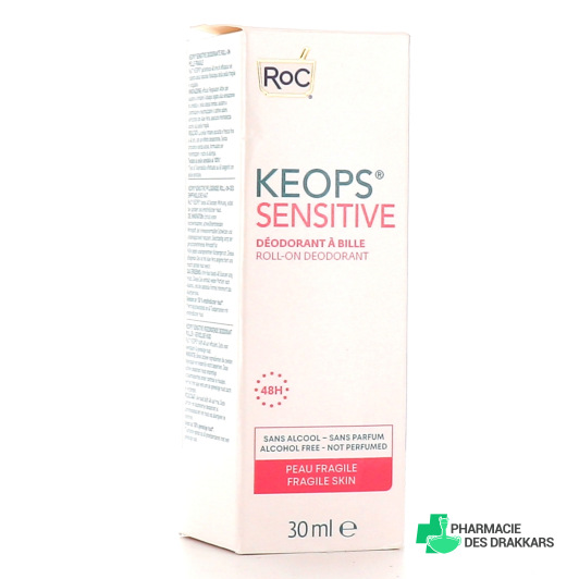 ROC Keops Sensitive Déodorant à Bille