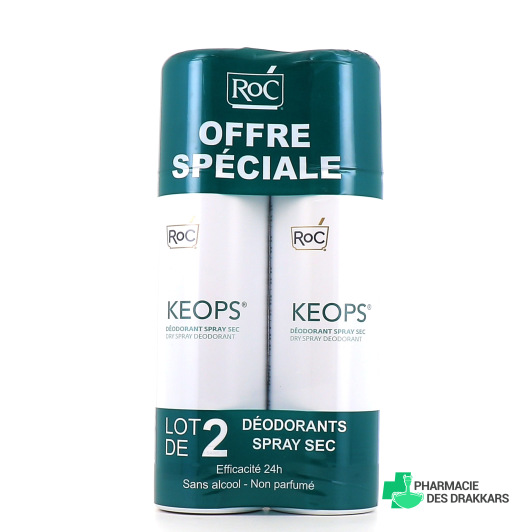 ROC Keops Déodorant Spray Sec 24h