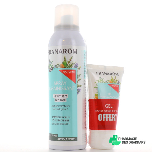Pranarom Aromaforce Spray Assainissant Ravintsara Tea-Tree BIO