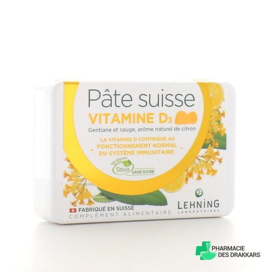 Lehning Pâte Suisse Vitamine D3