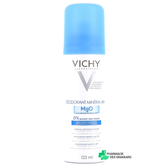 Vichy Déodorant Minéral 48h sans sels d'aluminium