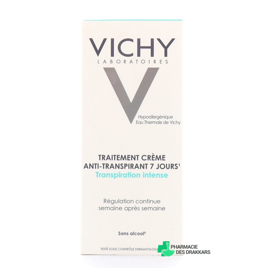 Vichy Traitement Crème Anti-transpirante 7 jours 30ml