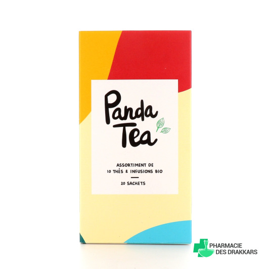 Panda Tea Assortiment 10 Thés & Infusions Bio