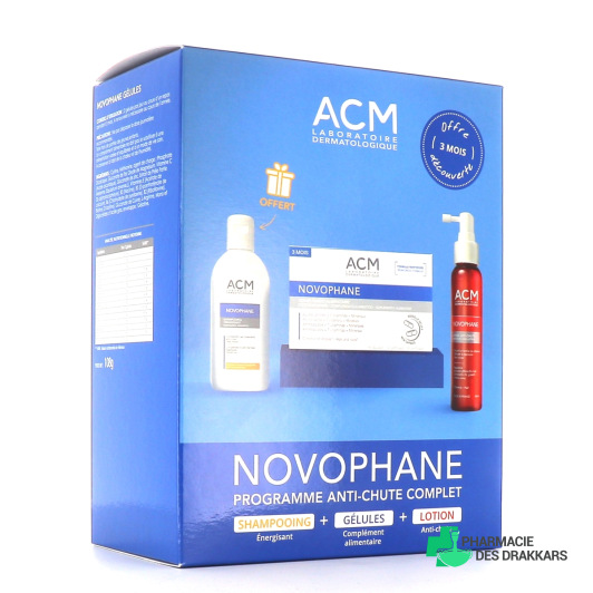 ACM Novophane Coffret Ma Routine Anti-Chute de Cheveux
