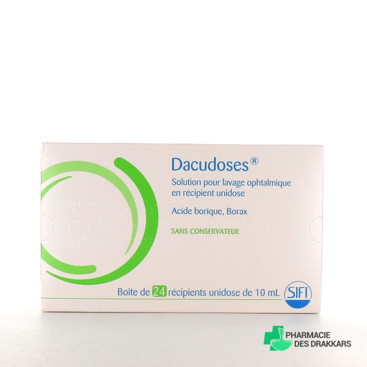 Dacudoses Lavage Oculaire - 24 unidoses