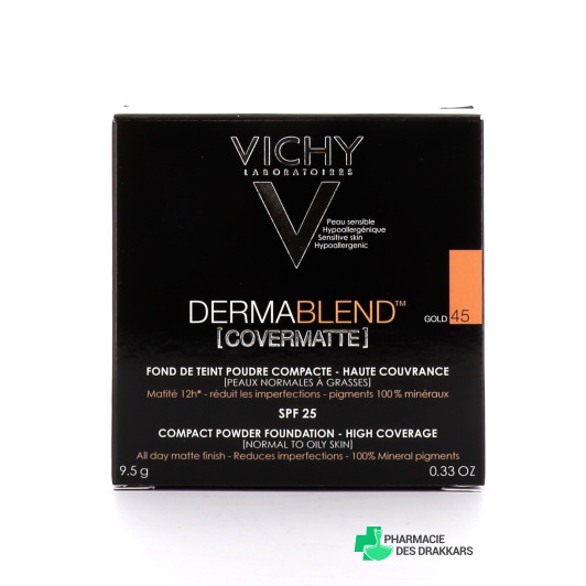 Vichy Dermablend Covermatte Poudre Compact 12h