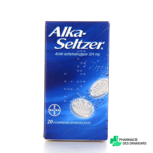 Alka-Seltzer 324mg - comprimés effervescents