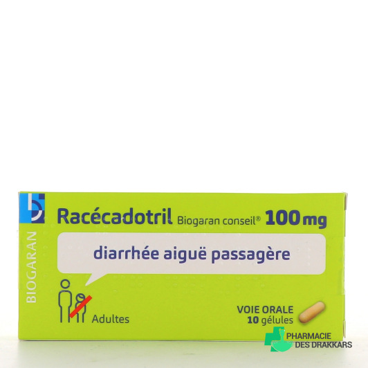 Racecadotril 100 mg Biogaran Conseil 10 gélules