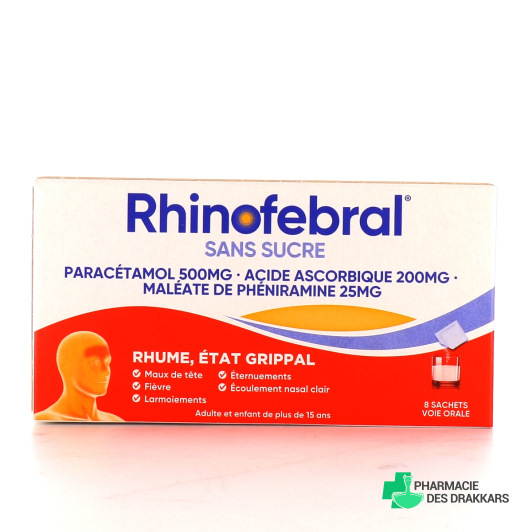 Rhinofebral Sans Sucre Rhume Etat Grippal