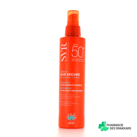 SVR Sun Secure Spray Solaire Hydratant SPF 50+