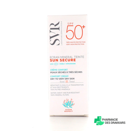 SVR Sun Secure Ecran Minéral Teinté SPF50+