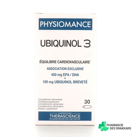 Therascience Physiomance Ubiquinol 3