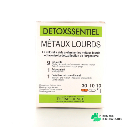 Therascience Detoxssentiel Métaux Lourds
