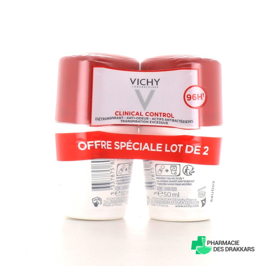 Vichy Clinical Control détranspirant anti-odeur 96h