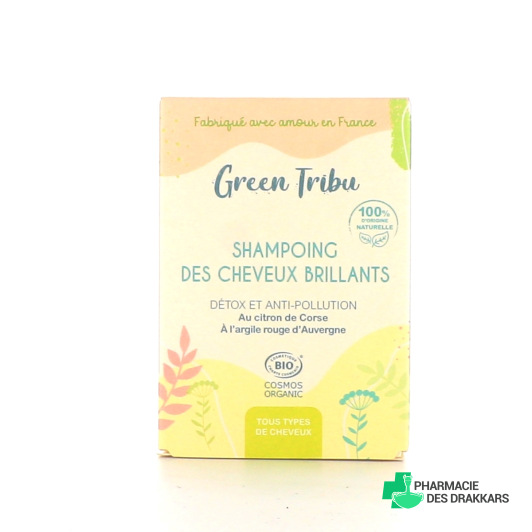 Green Tribu Shampoing Solide Bio Cheveux Brillants