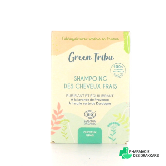 Green Tribu Shampoing Solide Bio Cheveux Frais