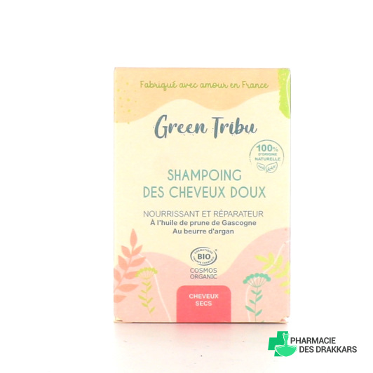 Green Tribu Shampoing Solide Bio Cheveux Doux