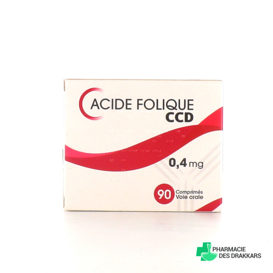 Acide Folique CCD 0.4 mg comprimés