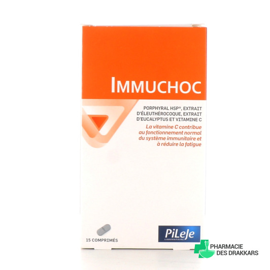 Pileje Immuchoc 15 comprimés