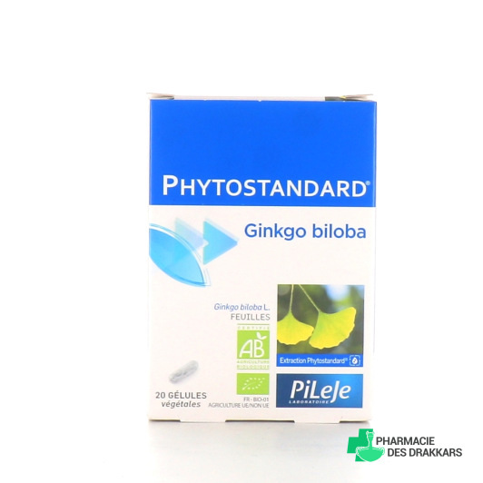 Phytostandard de Ginkgo 20 gélules