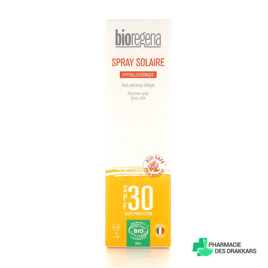 Bioregena Spray Solaire Bio Haute Protection
