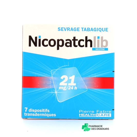 Nicopatchlib 21mg / 24h patchs transdermiques