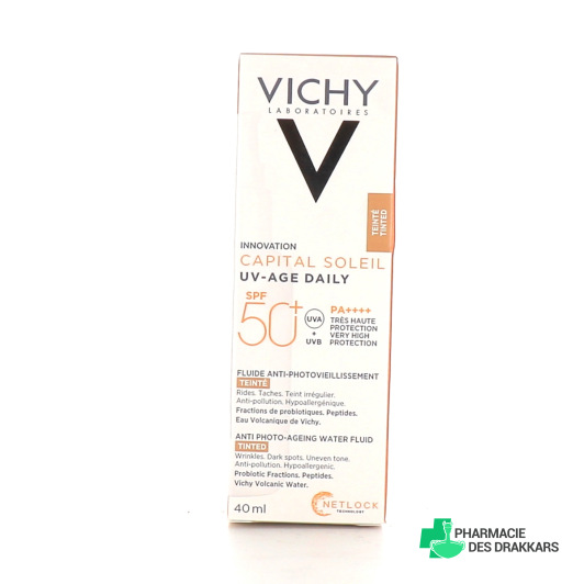 Vichy Capital Soleil UV-Age Daily SPF 50+ Fluide anti-photovieillissement