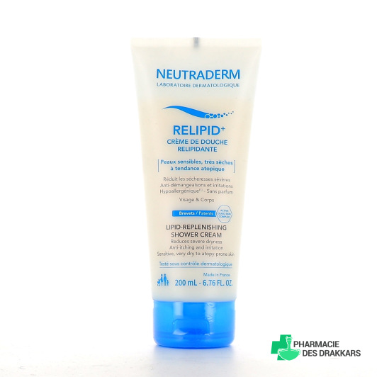 Neutraderm Relipid+ Crème de douche relipidante