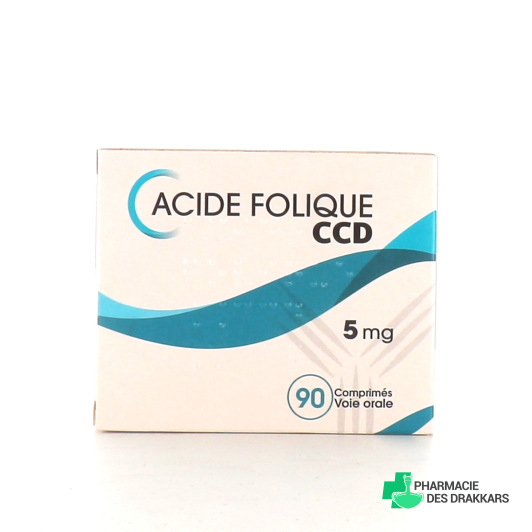 Acide folique CCD 5 mg