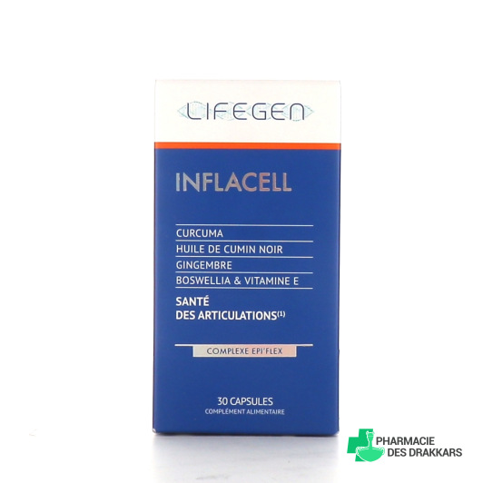 Biocyte Lifegen Inflacell Santé Des Articulations 30 capsules