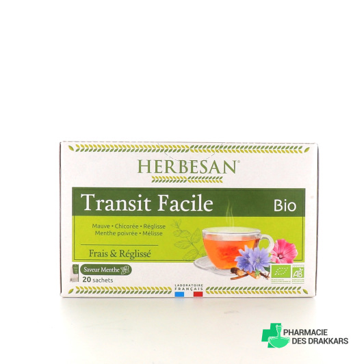 Herbesan Infusion Bio Transit Facile 20 sachets