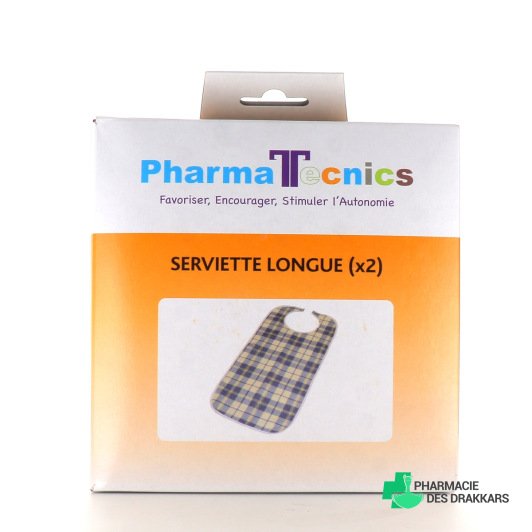 PharmaTecnics Serviette Longue x2