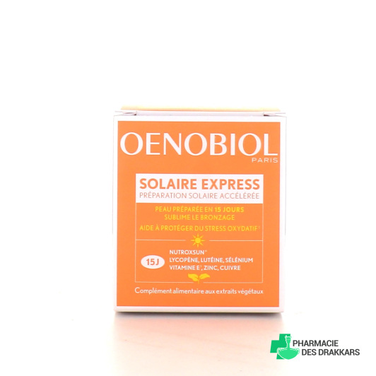 Oenobiol Solaire Express Préparation Solaire Accélérée