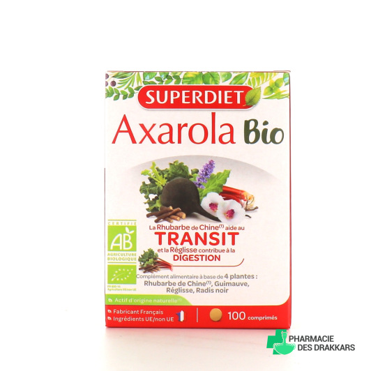 Super Diet Axarola Transit Bio 100 comprimés