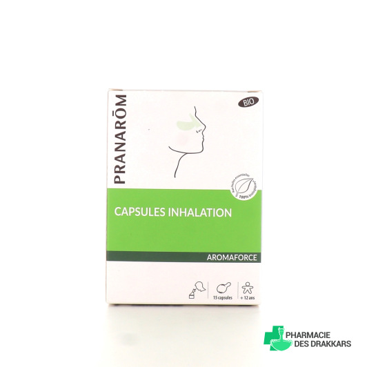 Pranarom Aromaforce Capsules Inhalation Bio