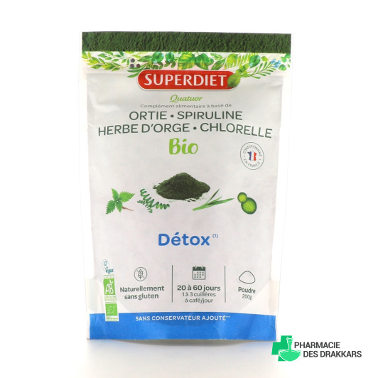 Super Diet Quatuor Détox Bio 200 g