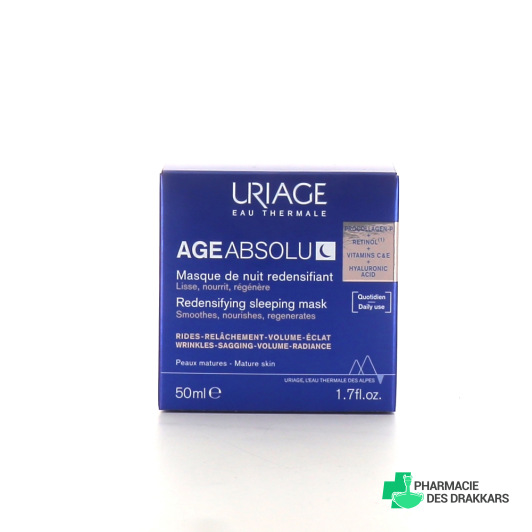Uriage Age Absolu Masque Nuit Redensifiant