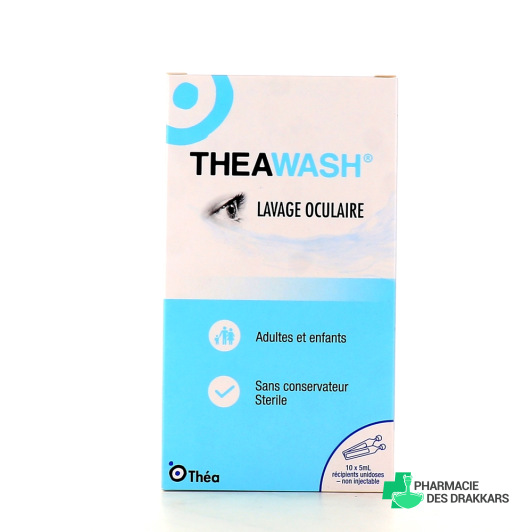 Theawash Lavage Oculaire 10 unidoses