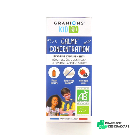Granions Kid Bio Calme Concentration Sirop