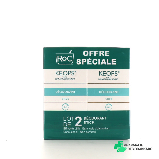 ROC Keops Déodorant Stick 24h