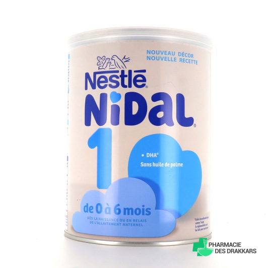 Nestlé Nidal 1 Lait 0-6 Mois