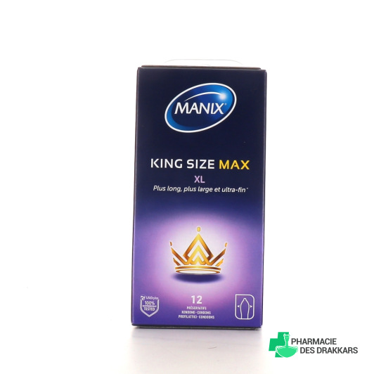 Manix King Size Max Préservatifs