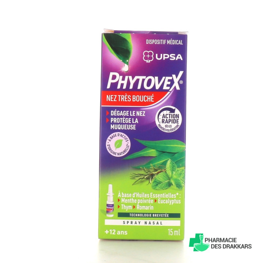 UPSA Phytovex Spray Nasal Nez Très Bouché