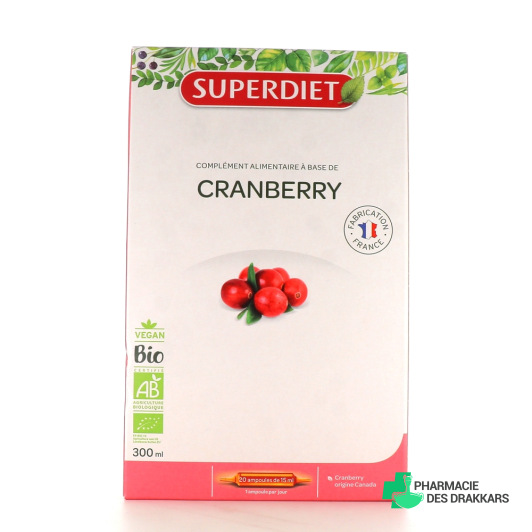 Super Diet Cranberry 20 ampoules