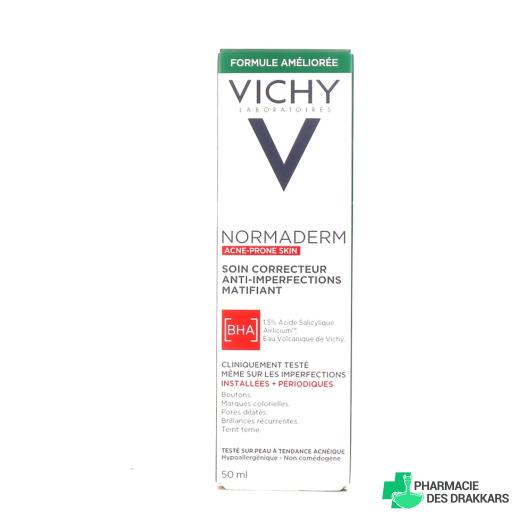 Vichy Normaderm Soin correcteur anti-imperfections matifiant