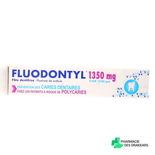 Fluodontyl 1350 mg dentifrice 75 ml