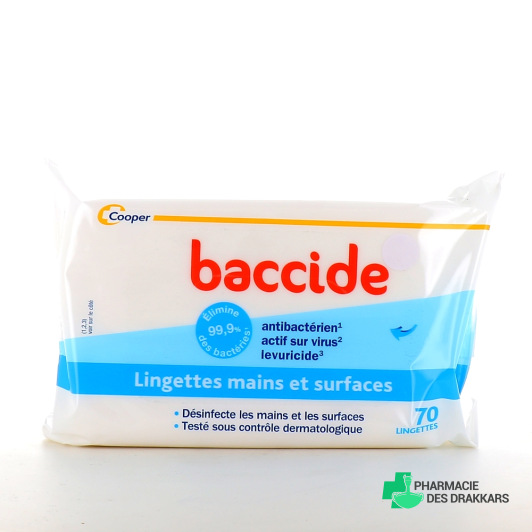 Baccide Lingettes Mains et Surfaces