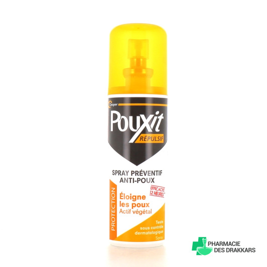 Pouxit Répulsif Spray Préventif Anti-Poux