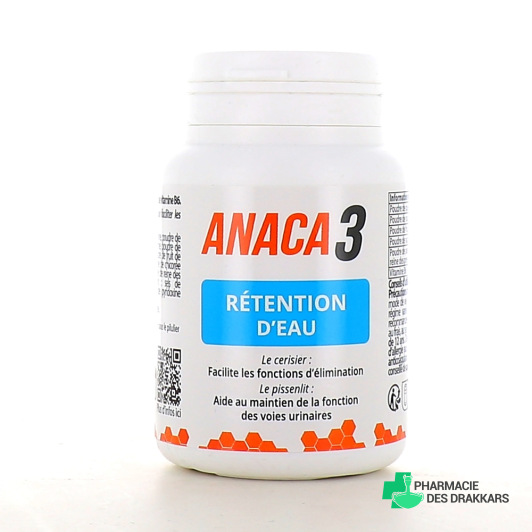 Anaca3 Rétention d'eau 60 gélules