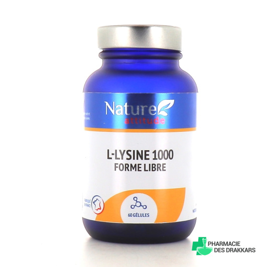 Nature Attitude L-Lysine 1000 Forme Libre